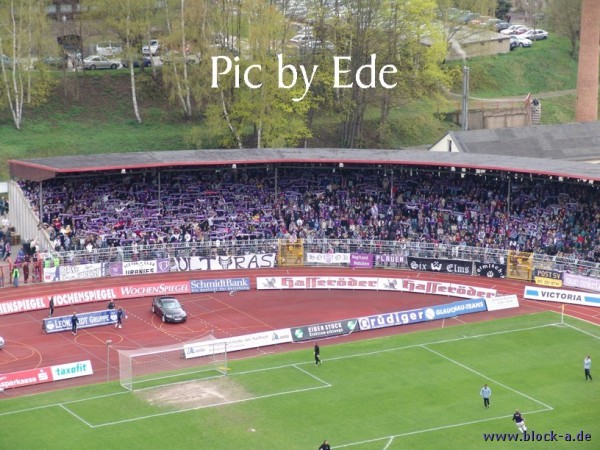 Blick in die Fan-Kurve